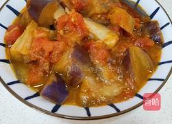 茄子炒番茄的做法图解7