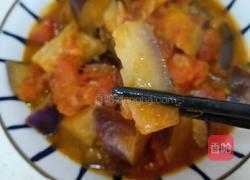 茄子炒番茄的做法图解5