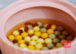 水果酒酿圆子的做法图解4
