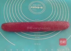 紫薯玫瑰花馒头的做法图解2