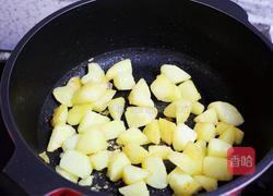 土豆火腿焖面的做法图解4