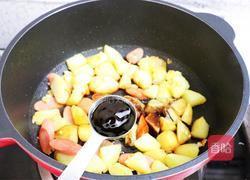土豆火腿焖面的做法图解10