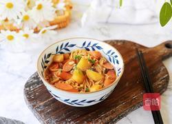 土豆火腿焖面的做法图解15