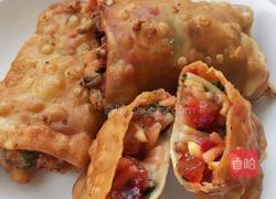 炸卷圈的做法图解1