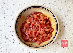 榨菜肉末蒸豆腐的做法图解2