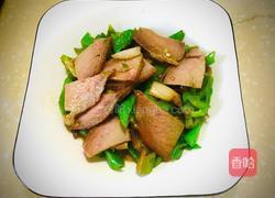 青椒炒腊肉的做法图解8