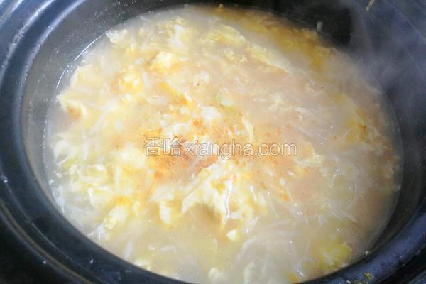 萝卜丝鸡蛋汤