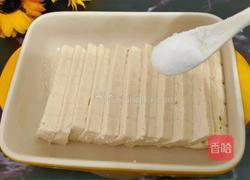 咸肉蒸卤豆腐的做法图解5