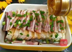 咸肉蒸卤豆腐的做法图解8