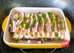 咸肉蒸卤豆腐的做法图解9