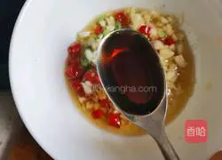 Illustration of how to mix spinach with peanuts 10