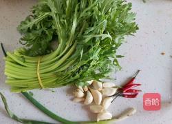 凉拌茼蒿的做法图解1