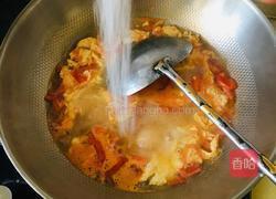 鸡蛋西红柿蒿籽面的做法图解5
