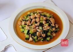 黄瓜炒鸡丁的做法图解9