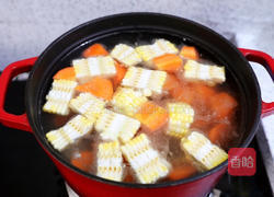 菌菇玉米排骨汤的做法图解9