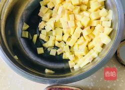 土豆番茄酱蒿籽面的做法图解2