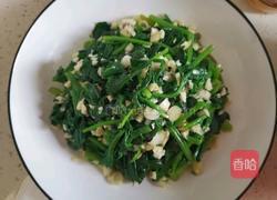 麻酱菠菜的做法图解6