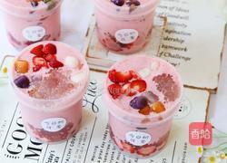 草莓厚乳杯的做法图解14