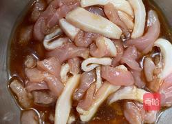 蒜苔炒肉丝的做法图解4