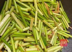 蒜苔炒肉丝的做法图解9