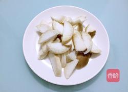 杏鲍菇炒肉片的做法图解3