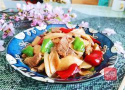 杏鲍菇炒肉片的做法图解16