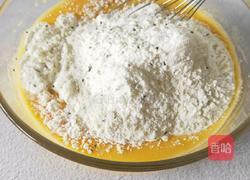 亚麻青柠戚风肉松蛋糕的做法图解4