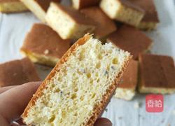 亚麻青柠戚风肉松蛋糕的做法图解12