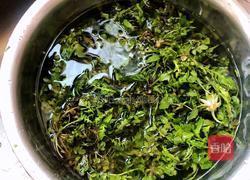 荠菜拌香干的做法图解2