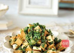 荠菜拌香干的做法图解13