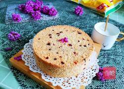 蔓越莓燕麦戚风蛋糕（无油无面粉少糖）的做法图解19