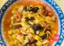 鸡肉臊子面的做法图解11