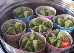 潮汕朴籽粿(潮汕版抹茶蛋糕)的做法图解12