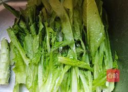 凉拌油麦菜的做法图解2