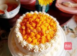 8寸芒果奶油蛋糕的做法图解23