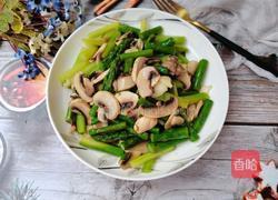 芦笋炒口蘑的做法图解20