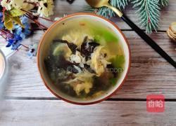 木耳虾皮蛋花汤的做法图解16