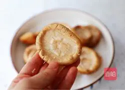 Illustration of how to make abalone and shiitake mushrooms 2