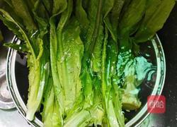 蒜香油麦菜的做法图解2