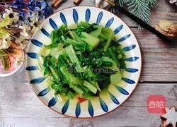 蒜香油麦菜的做法图解11