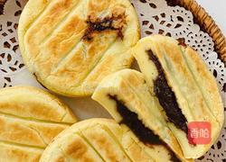 【减脂推荐】0油糖免发面的山药豆沙饼的做法图解6