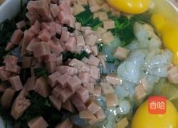 苜蓿鸡蛋饼的做法图解6