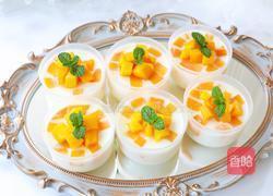 芒果牛奶布丁的做法图解9