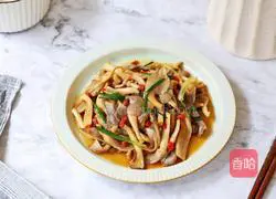 Illustration of how to stir-fry oyster mushrooms 13