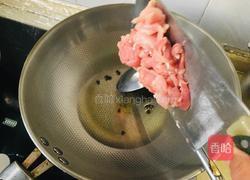 蘑菇炒肉片的做法图解3