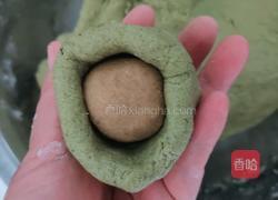 黄豆馅麦芽塌饼的做法图解7