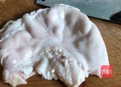 藕带炒猪肚的做法图解1
