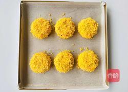 【减脂推荐】一口流心芝士南瓜燕麦饼的做法图解6