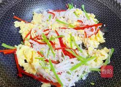 金针菇炒鸡蛋的做法图解12