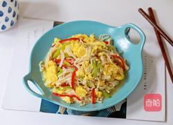 金针菇炒鸡蛋的做法图解13